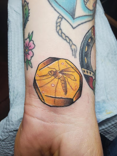 Find best friend tattoo ideas small for your next unique tattoo in Libertyville at Lucky Seven Tattoo
