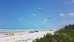 Photo de Playa El Cuyo avec rivage droit, long