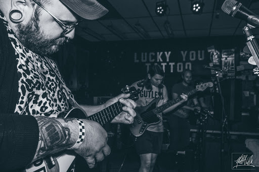 Explore katana tattoo ideas, creative tattoo ideas in Saint Petersburg, available at Lucky You Tattoo