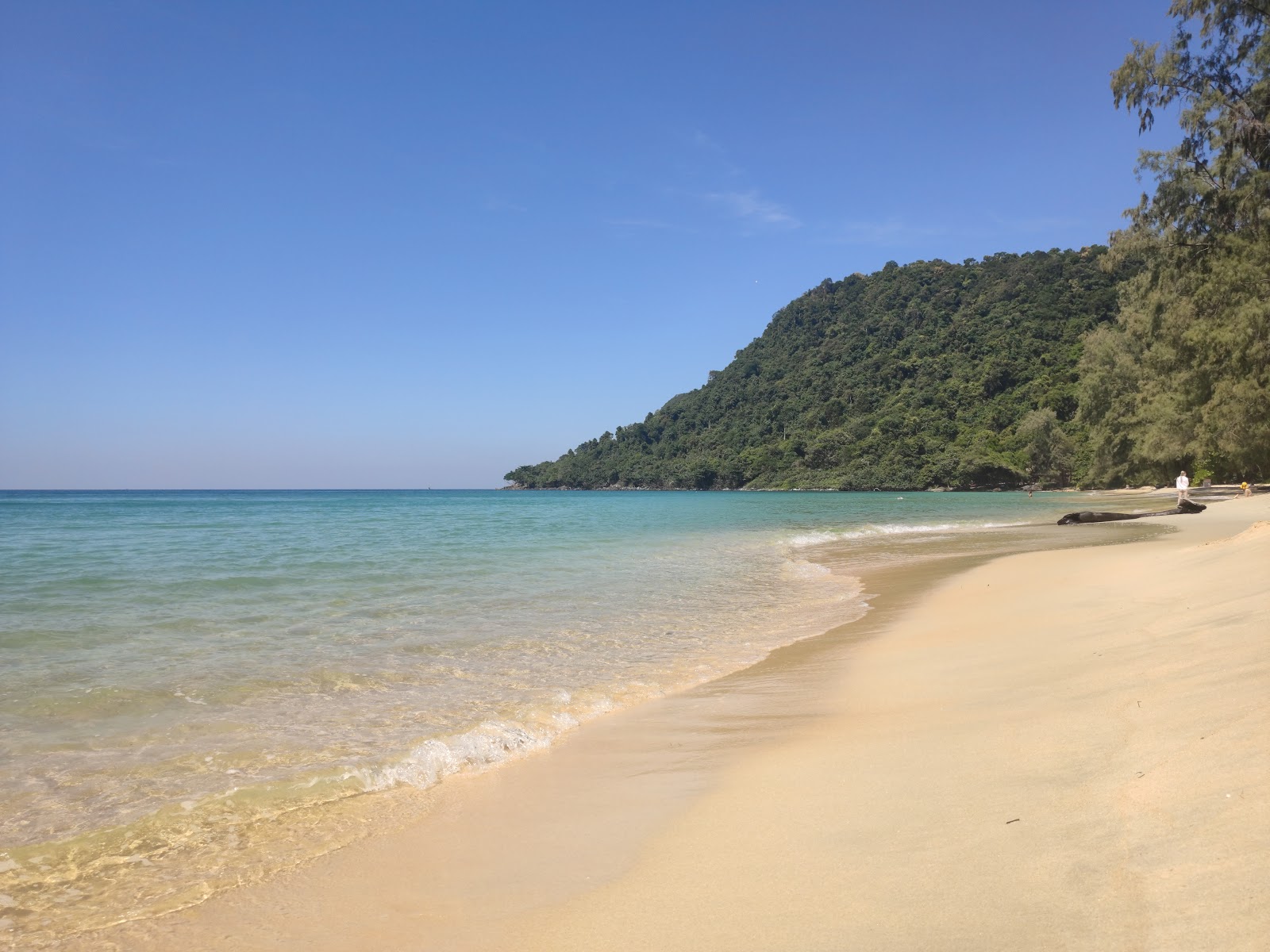 Foto de Sunset Beach con arena fina beige superficie