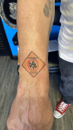 Explore minimalist dog tattoo ideas, creative tattoo ideas in Jonesboro, available at Immortal Ink