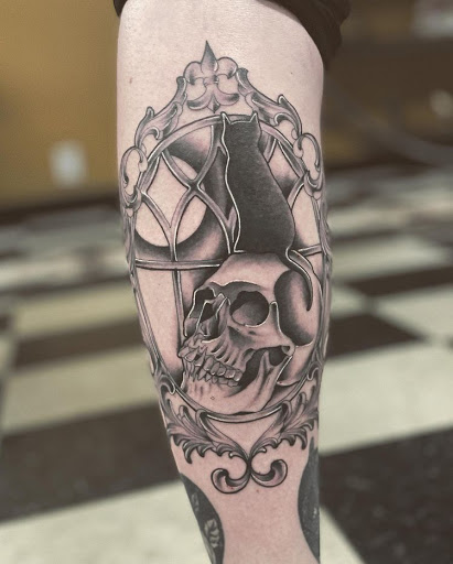 Explore side arm tattoo ideas, creative tattoo ideas in Stevens Point, available at Black Rabbit Tattooing