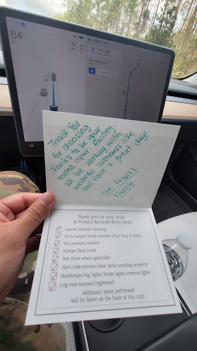 Auto Body Shop «Franks Accurate Body Shop», reviews and photos, 684 I- 10 Srv Rd, Slidell, LA 70461, USA