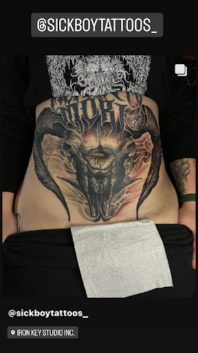 Explore easy line tattoo ideas, creative tattoo ideas in Peoria, available at Iron Key Tattoo Studio Inc.