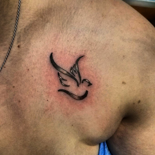 Explore mens tattoo quote ideas, creative tattoo ideas in Hudson Falls, available at ALTERED ADDICTION TATTOOS