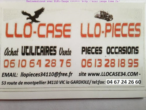 Magasin de pièces de rechange automobiles LLO-CASE - LLOPIECES Vic-la-Gardiole