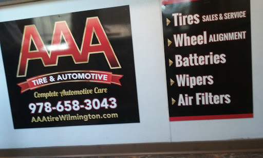 Tire Shop «AAA Tire Co», reviews and photos, 127 Main St, Wilmington, MA 01887, USA
