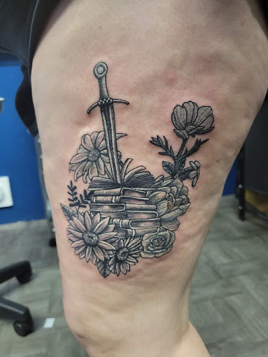 Explore black people tattoo ideas, creative tattoo ideas in Spokane, available at Sweet Inks & Cool Peeps