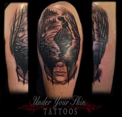 Explore light bulb tattoo ideas, creative tattoo ideas in Green Cove Springs, available at Under Your Skin Tattoos