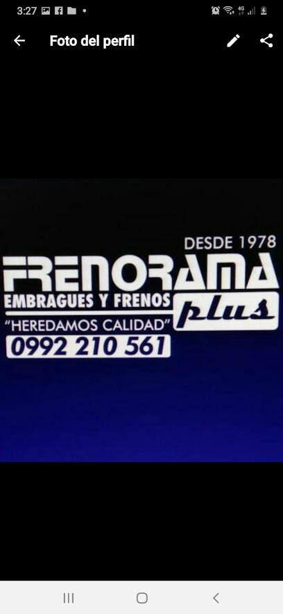 FRENORAMA 'EMBRAGUES Y FRENOS'
