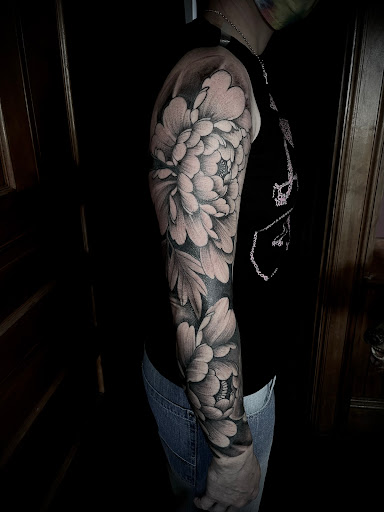 Explore alpha wolf tattoo ideas, creative tattoo ideas in Barre, available at Rock City Tattoo