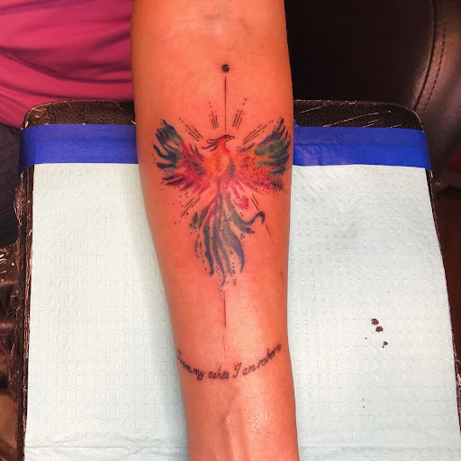 Explore italian flag tattoo ideas, creative tattoo ideas in Ontario, available at Rose & Dagger Ink
