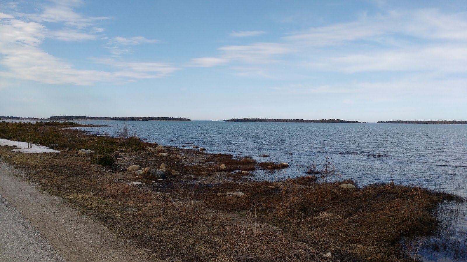 Foto av Oliphant Beach North och bosättningen