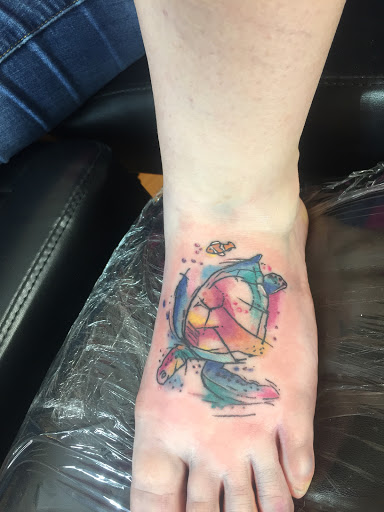 Explore patchy tattoo ideas, creative tattoo ideas in Portland, available at Art Immortal Tattoo and Piercing