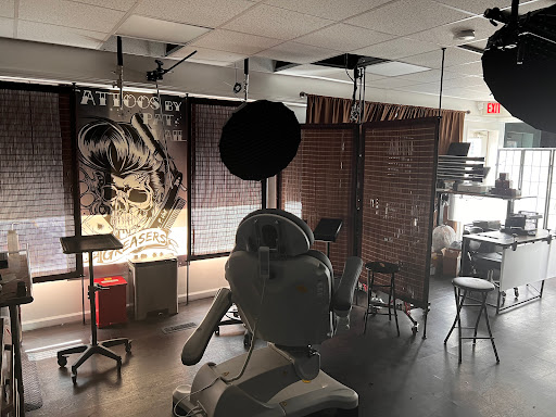 Explore native american tattoo ideas for men, creative tattoo ideas in Medina, available at Greasers Ink