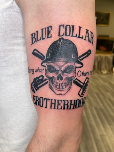 Explore traveling tattoos ideas, creative tattoo ideas in Watford City, available at Soulful Ink Studios