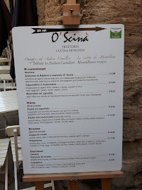 Trattoria o' Scinà à Syracuse menu