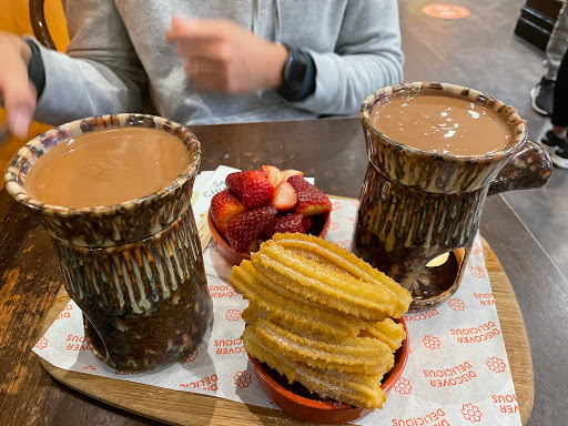 Churros with chocolate in Adelaide