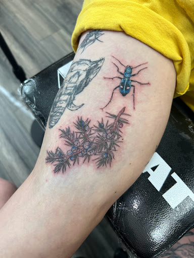 Explore face tattoo cover up ideas, creative tattoo ideas in Leola, available at Sweet Omens