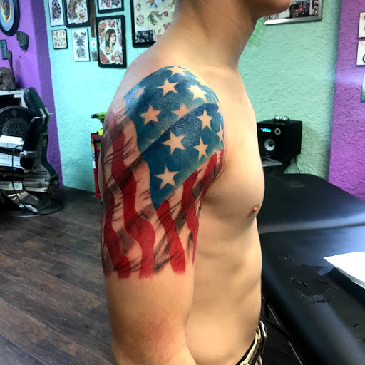 Explore tattoo filler ideas for sleeve, creative tattoo ideas in San Angelo, available at Good Vibes Only Tattoo Studio