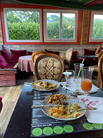 Plats et boissons du Restaurant marocain Le Riad à Claville - n°1