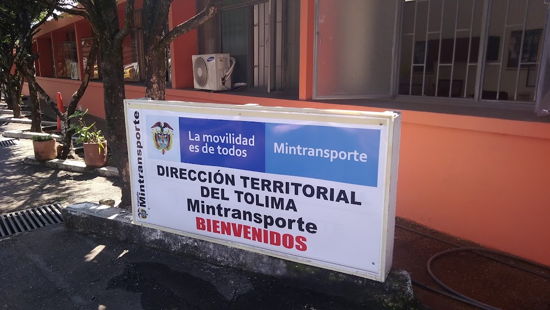 Dirección Territorial Tolima, Ministerio de Transporte