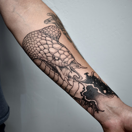 Explore tattoo matching ideas, creative tattoo ideas in Phoenix, available at GreyWash Ink Tattoo