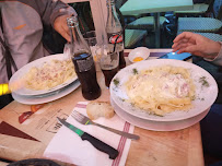 Pâtes à la carbonara du Restaurant Cafe Jeanne d'Arc à Lourdes - n°2