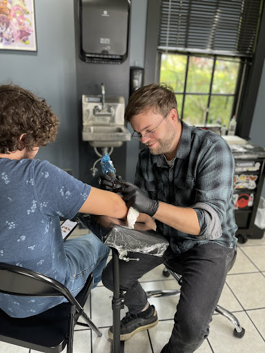 Explore diesel mechanic tattoo ideas, creative tattoo ideas in Waterbury, available at Electric Radish Tattoo LLC