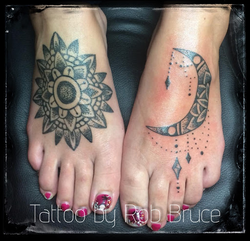 Explore cool upper arm tattoo ideas, creative tattoo ideas in Asheboro, available at Blue Luna Tattoo Company, LLC