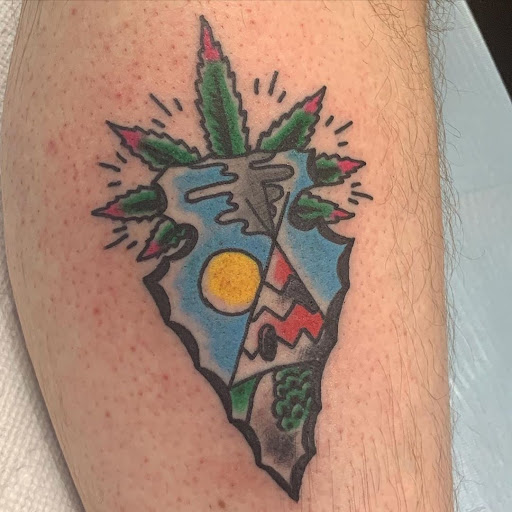 Explore money tattoos ideas, creative tattoo ideas in Calhoun, available at A Sailors Grave Tattoo Parlor