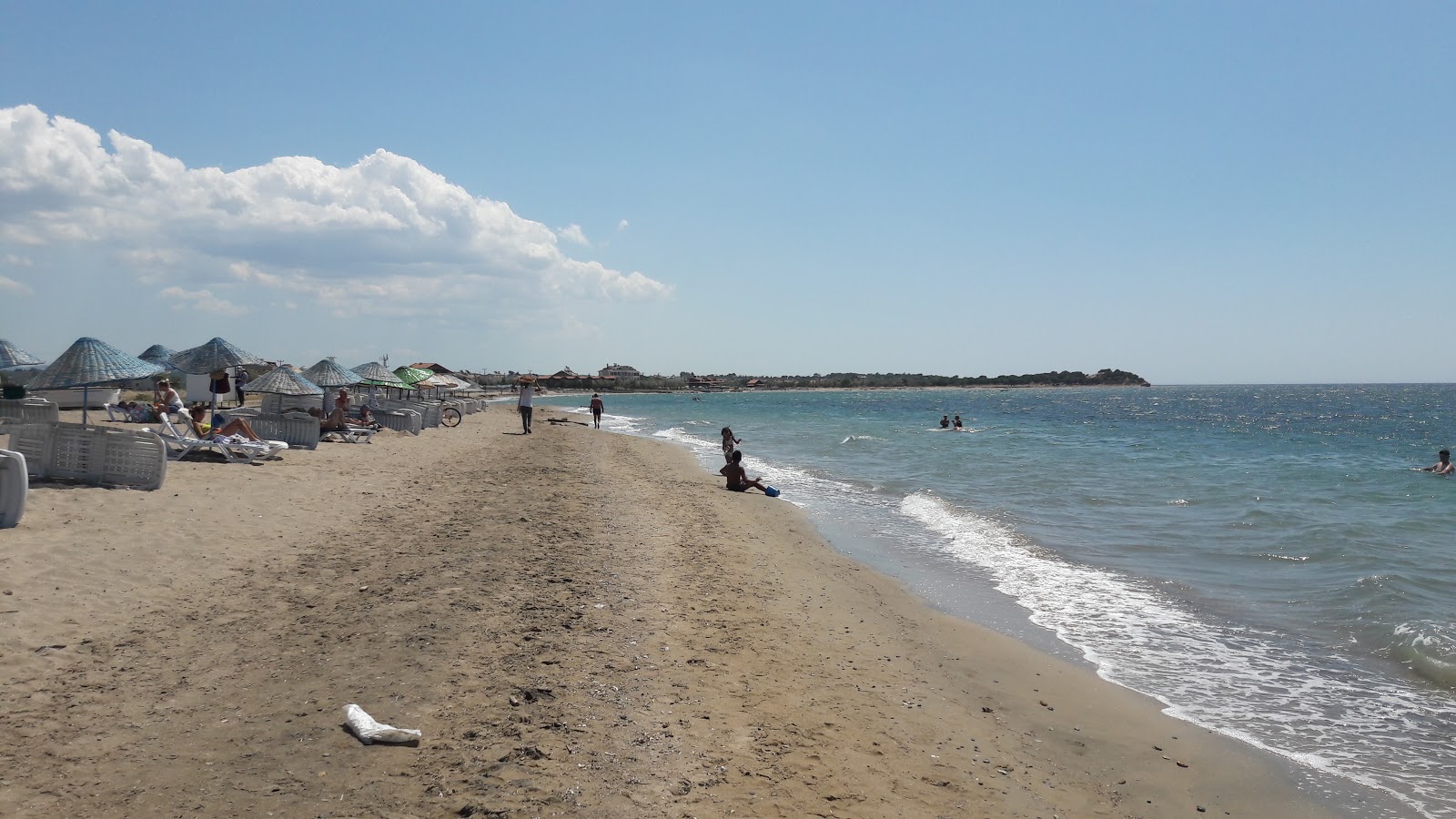 Fotografija Plaža Geyikli z turkizna čista voda površino