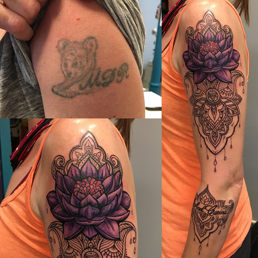 Explore mens quote tattoo ideas, creative tattoo ideas in Superior, available at INK Tattoo