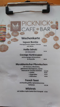 Carte du Picknick Café Bornheim à Frankfurt
