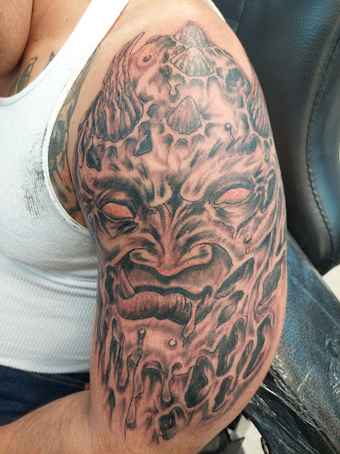 Explore butterfly tattoo cover up ideas, creative tattoo ideas in Fort Mohave, available at RedRum Tattoo & Body Piercing Co.
