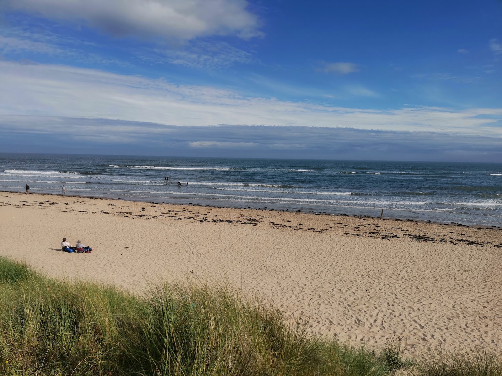 Foto af Alnmouth strand - populært sted blandt afslapningskendere