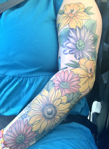 Explore silhouette tattoo ideas, creative tattoo ideas in Richlands, available at Down Yonder Tattoo