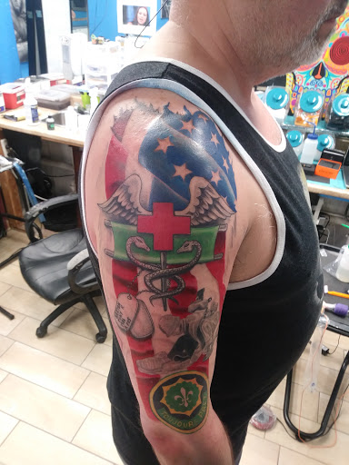 Explore scandinavian tattoo ideas, creative tattoo ideas in Houston, available at Orlandos Tattoo Studio