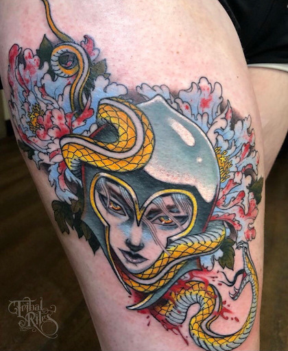 Explore sketch tattoo ideas, creative tattoo ideas in Fort Collins, available at Tribal Rites Tattoo & Piercing