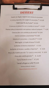Menu du Ristorante Divino Party à Maserà di Padova