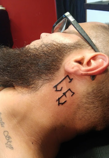 Explore pizza tattoo ideas, creative tattoo ideas in Houston, available at LOBOS TATTOO PARLOR