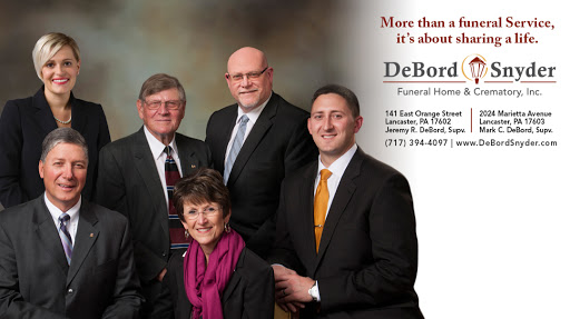 Funeral Home «DeBord Snyder Funeral Home & Crematory», reviews and photos, 141 E Orange St, Lancaster, PA 17602, USA