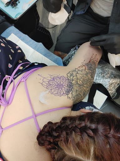 Explore wilderness tattoo ideas, creative tattoo ideas in New Bern, available at Lucky Street Tattoo