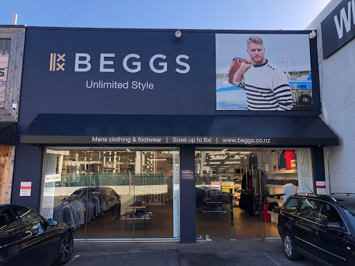 Beggs Big Men's Clothing - Newmarket