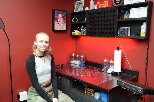 Explore back of hand tattoo ideas, creative tattoo ideas in Clarksville, available at All American Tattoo Co