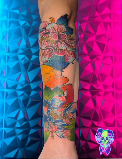 Explore sexy tattoo ideas for men, creative tattoo ideas in Bethlehem, available at Soul Glow Electric Ink