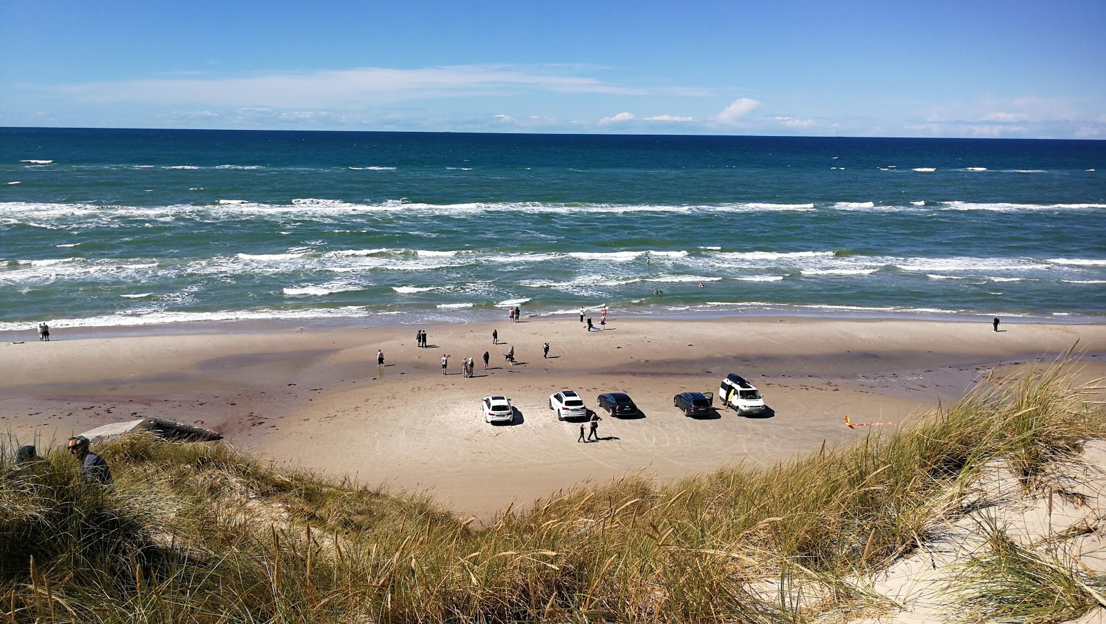Photo de Kandestederne Beach avec rivage droit, long