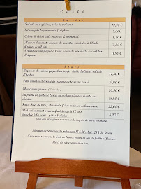 Menu / carte de Hôtel-Restaurant Auberge des Mésanges à Meisenthal