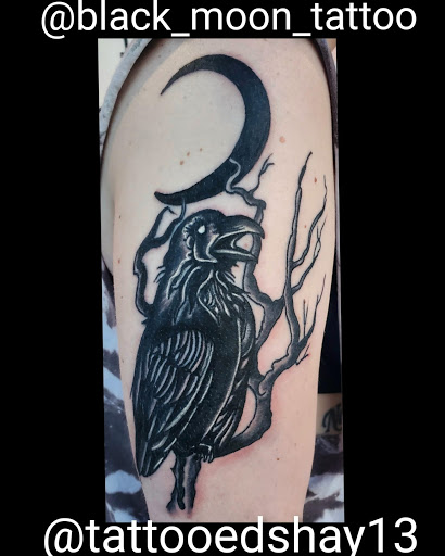 Explore moving tattoo ideas, creative tattoo ideas in Copperas Cove, available at Black Moon Tattoo Company