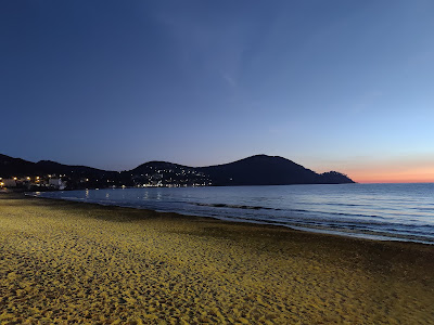 Parking de la plage des Lecques à Saint-Cyr-sur-Mer